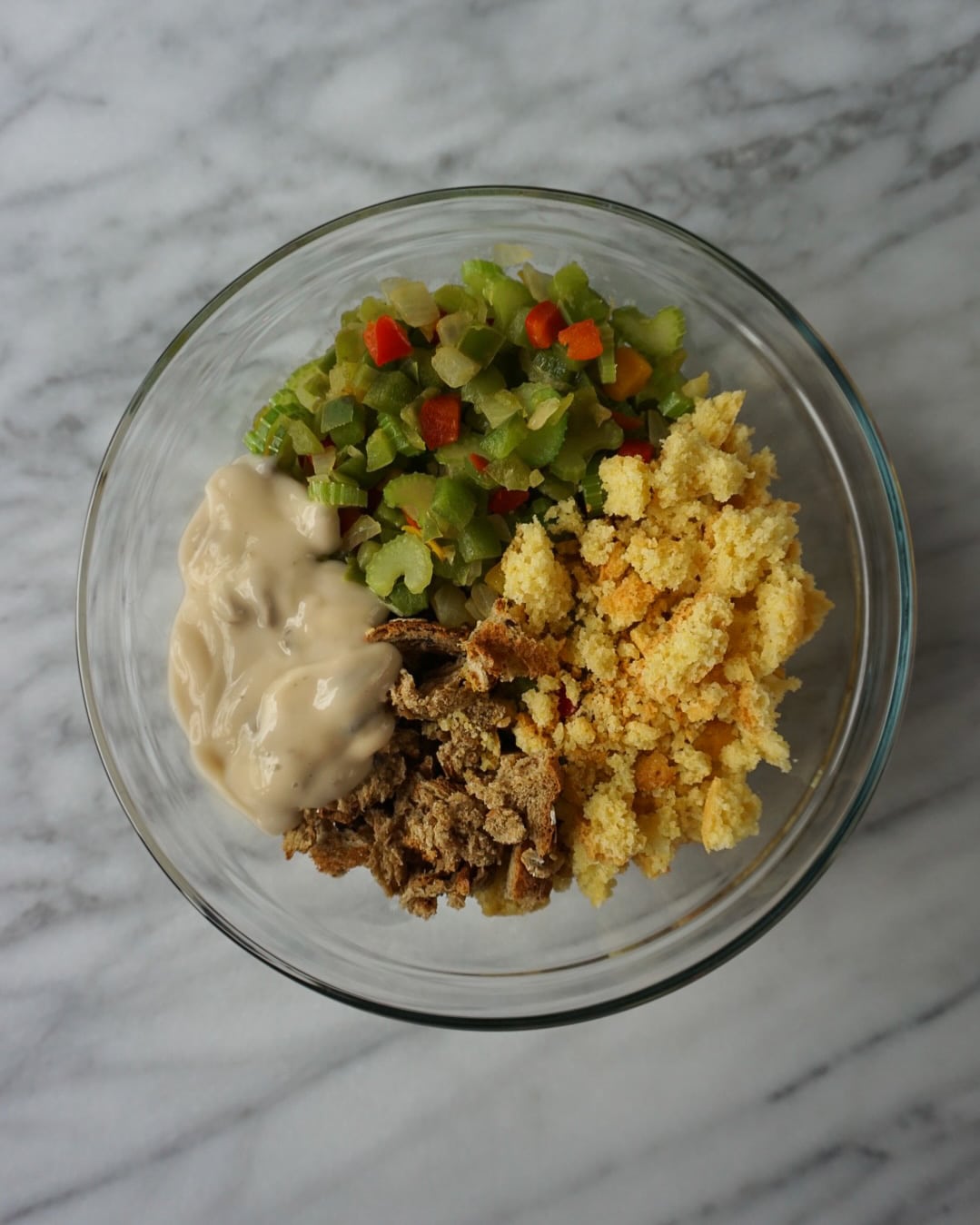 Southern Cornbread Dressing Recipe Story - HalfPastHungry