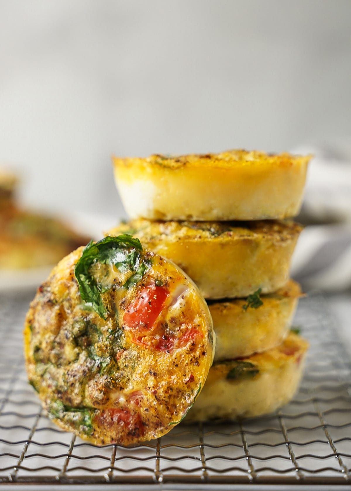 Healthy High Protein Egg Bites (Dairy-Free) - HalfPastHungry